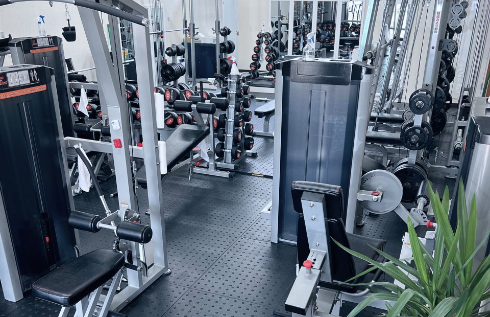 豊富な種類のマシン